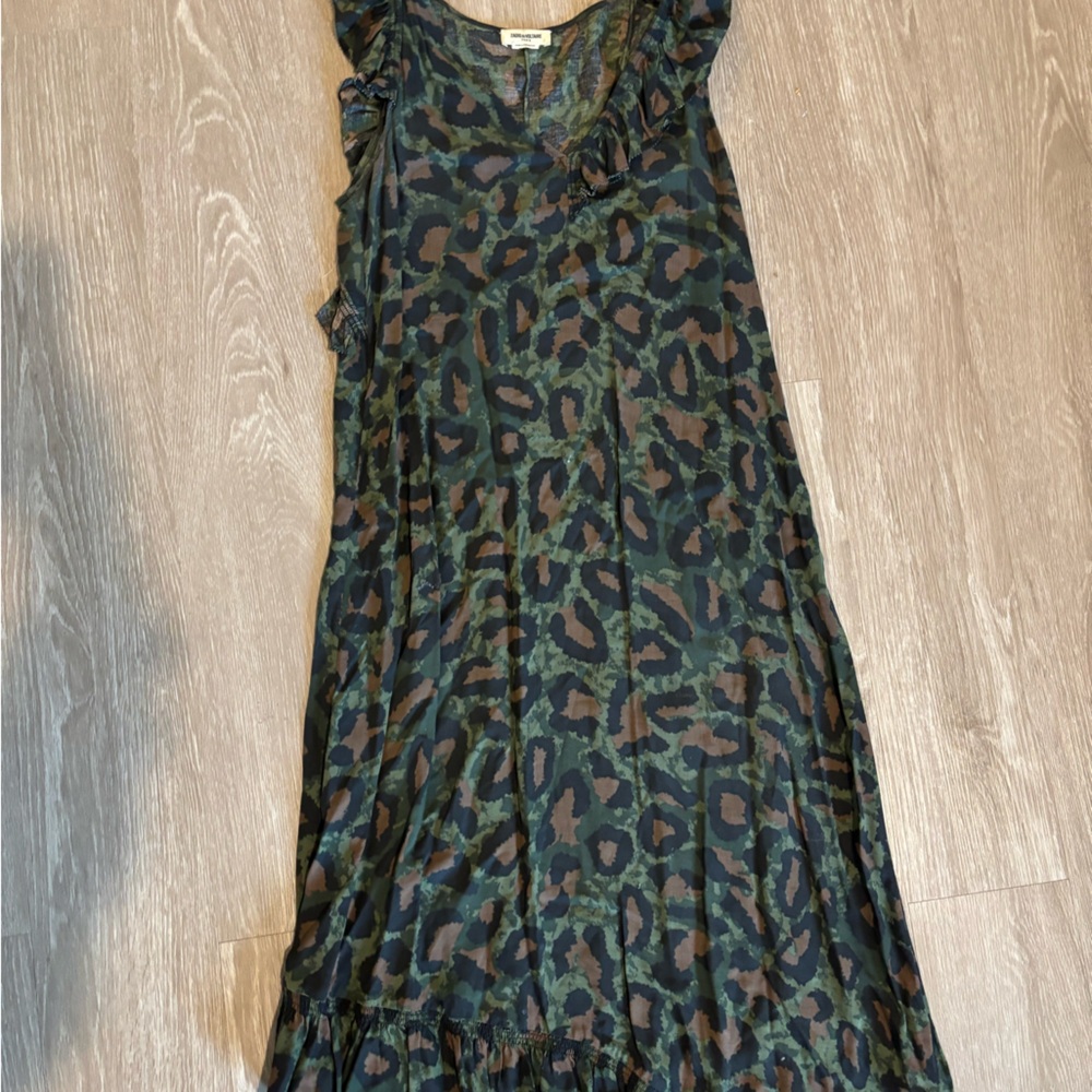 Zadig & Voltaire Cheetah Midi Dress